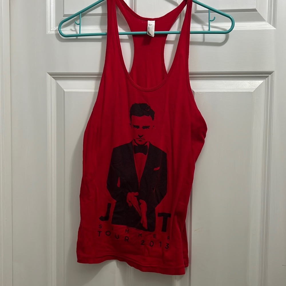 Justin Timberlake 2013 concert tank top